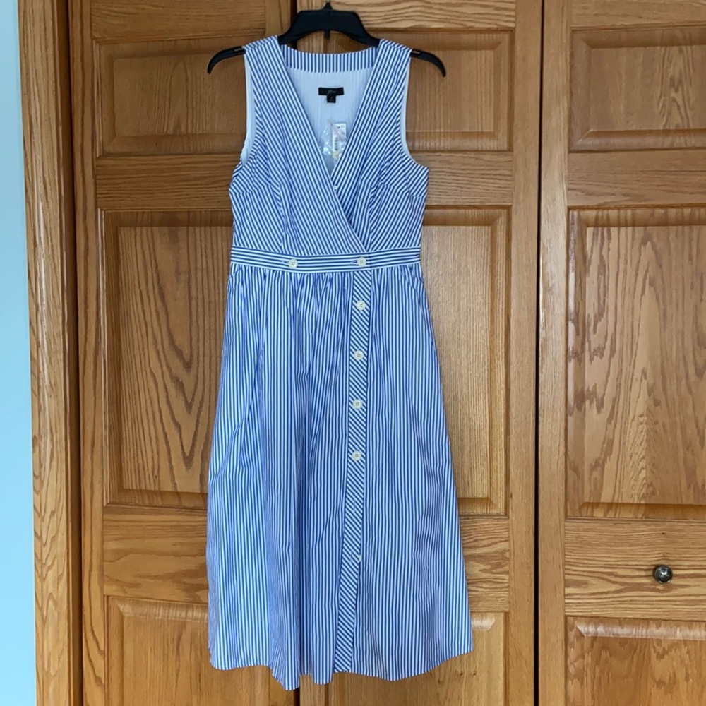 J.Crew wrap-style dress